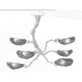 Copper LED ceiling lamp with fixed arm Kanfanar