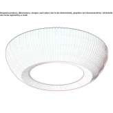 Fabric ceiling lamp Born
