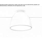 Aluminum ceiling lamp Odoreu
