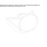 Aluminum LED ceiling lamp Doussard
