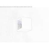 Wall lamp/ceiling lamp in extruded aluminum Sajolad