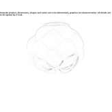 Glass ceiling lamp Gumtow