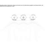 Chromed wall lamp Downer