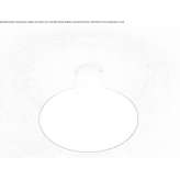 LED ceiling lamp made of polyethylene Fyteies