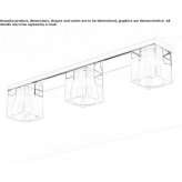 Crystal ceiling lamp Astakos