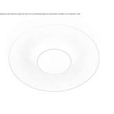LED ceiling lamp made of laminate Boxgrove