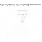Metal wall lamp/ceiling lamp Lockney