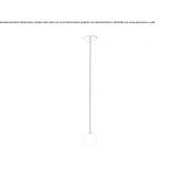 Brass LED ceiling lamp Vipava