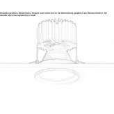 LED lamp for suspended ceilings Surbo