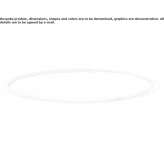 Recessed ceiling lamp in methacrylate Bagolino