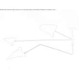 Adjustable metal ceiling lamp Peakirk
