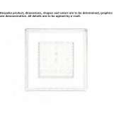 Wall lamp/ceiling lamp made of polycarbonate Knezevo