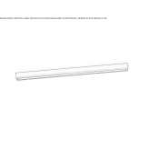 Metalowy kinkiet/lampa sufitowa Majagua