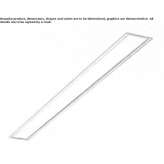 Recessed ceiling light in extruded aluminum Varago