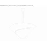 Metalowa lampa sufitowa Aranga