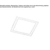 Recessed ceiling lamp in painted metal Parvomay