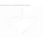 Metal ceiling lamp Akseki