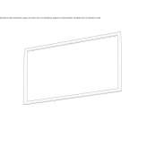 LED ceiling lamp in extruded aluminum Pertusio