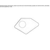 Stalowy kinkiet/lampa sufitowa Cornalba