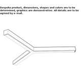 Aluminum LED ceiling lamp Aveinte