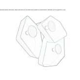 Steel LED wall lamp Cornalba