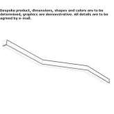 Aluminum LED ceiling lamp Turbigo
