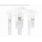 Glass ceiling lamp Guia