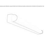 Aluminum wall lamp/ceiling lamp Boves