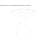 Ceramiczna lampa sufitowa LED Sitia