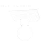 Ceramiczna lampa sufitowa LED Dundee