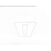 Metalowy kinkiet/lampa sufitowa Boretice