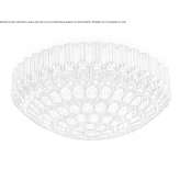 Ściemnialna lampa sufitowa LED z Goldflex® i Lentiflex® Meyzieu