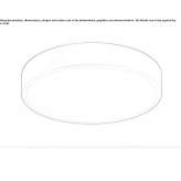 LED ceiling lamp made of glass and aluminum Anicuns