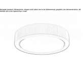 Ceiling lamp made of methacrylate Lusignan