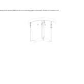 Metalowa lampa sufitowa Ladik