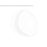 Lampa ścienna/lampa sufitowa z forniru drewnianego Pagnacco