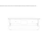 Ceiling lamp made of wood and glass Isiklar