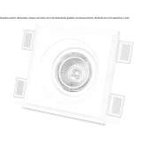 Wpuszczana lampa ścienna / sufitowa Cristaly® Illescas