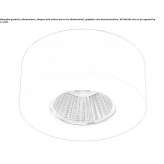 Aluminum LED ceiling lamp Pontotoc