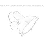Aluminum wall lamp/ceiling lamp Accadia