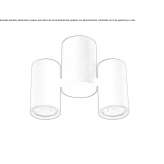 Regulowana aluminiowa lampa sufitowa LED Kuluncak
