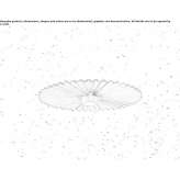 Brass LED ceiling lamp Eging