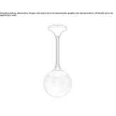Murano glass ceiling lamp with fixed arm Sestu