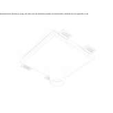 Cristaly® semi-recessed LED ceiling light Camargo