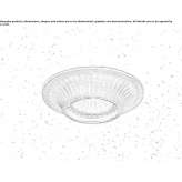 Mosiężna lampa sufitowa LED Eichenau