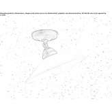 Adjustable glass LED ceiling lamp Perloz