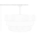 Metalowa lampa sufitowa Rhinau