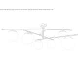 Etched glass ceiling lamp Blauzac