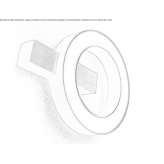 LED wall lamp made of die-cast aluminum Hanslope