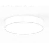 Glass and steel ceiling lamp for the bathroom Kojetin